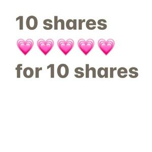 10 shares for 10 shares!